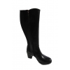 Kozaki ze skóry z szeroką cholewką 39-44 cm